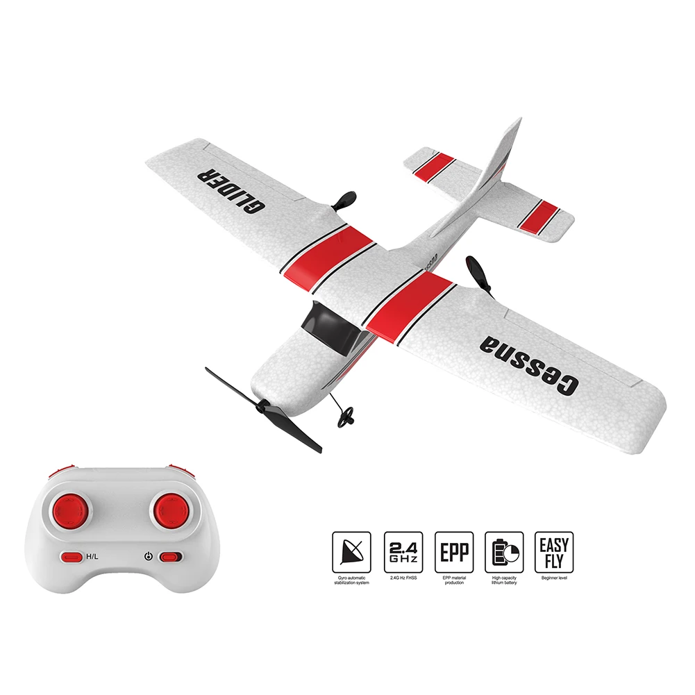 Z53 электронная заряжаемая через USB долговечный подарок с пультом дистанционного управления 2 канала RC скользящий самолет съемная модель самолета EPP пена
