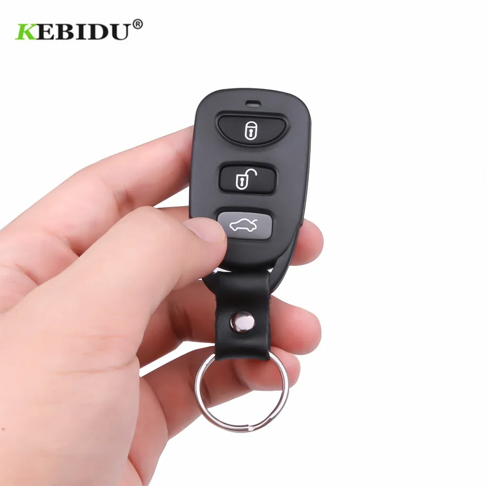 KEBIDU RF пульт дистанционного управления копия 4 канала клонирования Дубликатор Брелок дистанционного обучения электрический гаражный дверной контроллер 433 МГц