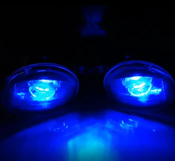 

2pc With Blue Devil Eye Fog Lamp Assembly high brightness Fog Light LED For Toyota Ractis MPV SCP10 NCP10 2007-2009