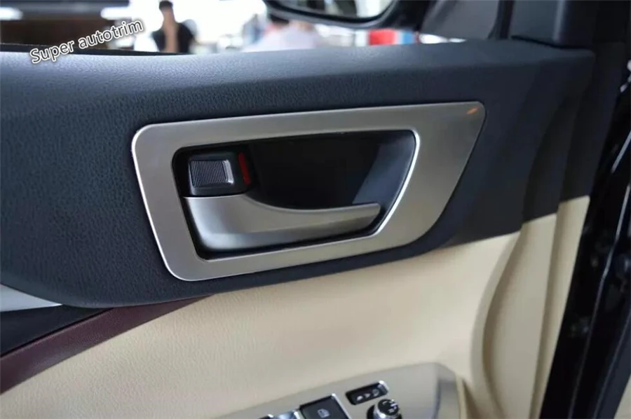 Lapetus внутренняя дверная ручка, декоративная накладка для Toyota Highlander KLUGER ABS аксессуары для интерьера