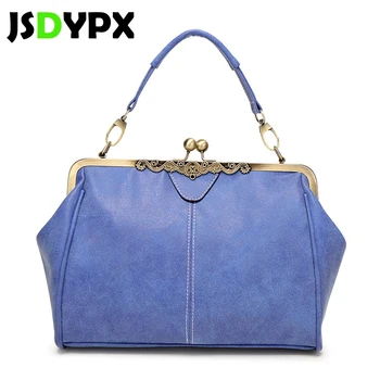 

Women Retro Solid PU Leather Designer Handbags Shell Style Shoulder Bags Ladies Crossbody Bag Fashion Women Tote Bags