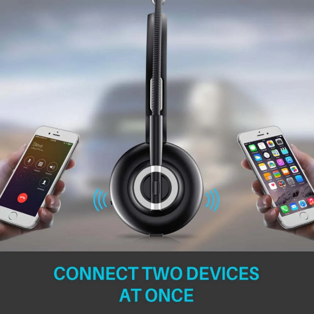 Tebe моно bluetooth наушники офисные с креплением на голову одно перетаскивание две