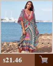 Swimsuit Beach Exit Saida Praia Dress Swimming Suit For Women Dresses New Long Sleeve Neck Backless Patchwork Kaftan