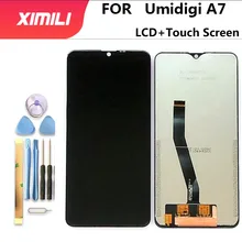 Umidigi A7 – ensemble écran tactile LCD de remplacement, 6.49 pouces, testé, 100% d'origine, avec outils=