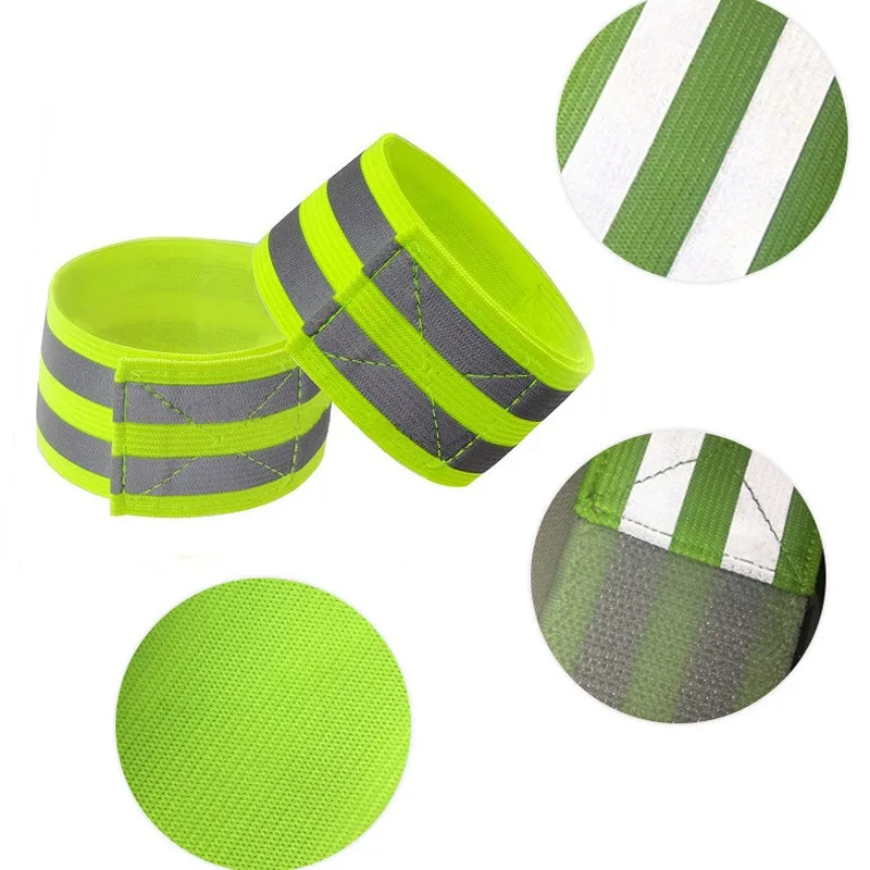 TUNTURI Armlight Bracelet réfléchissant LED Vert - Sport