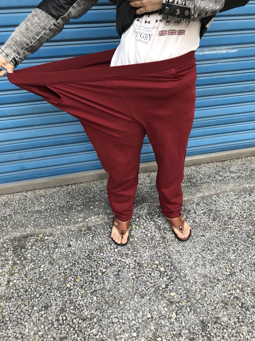 Размера плюс 5XL Женские брюки, женские спортивные штаны, свободные большие размеры, повседневные брюки-карандаш DJ335