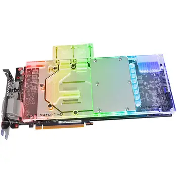 

Thermaltake Transparent graphics water cooling head V-GTX 1080Ti Plus ASUS ROG graphics card