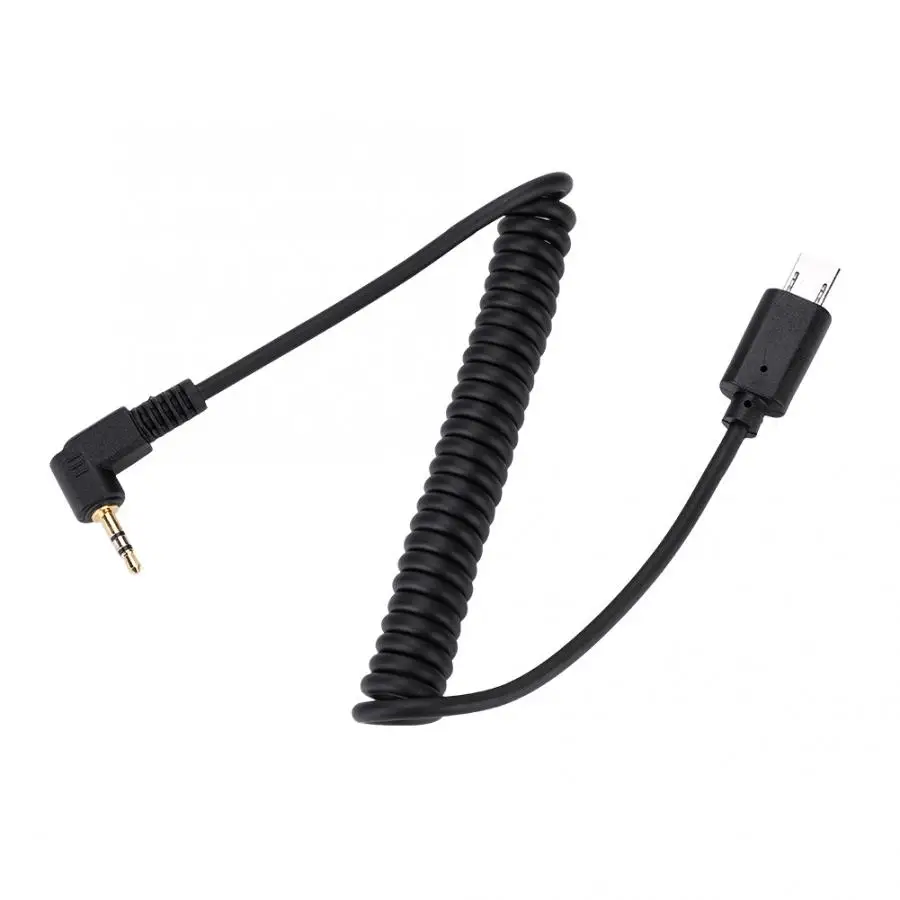 2.5mm RM-VPR1 3,5 мм/2,5 мм S2 кабель спуска затвора для sony A7III/A9/A99 II/A7 II/A6500 Кабель спуска затвора - Цвет: 2.5mm