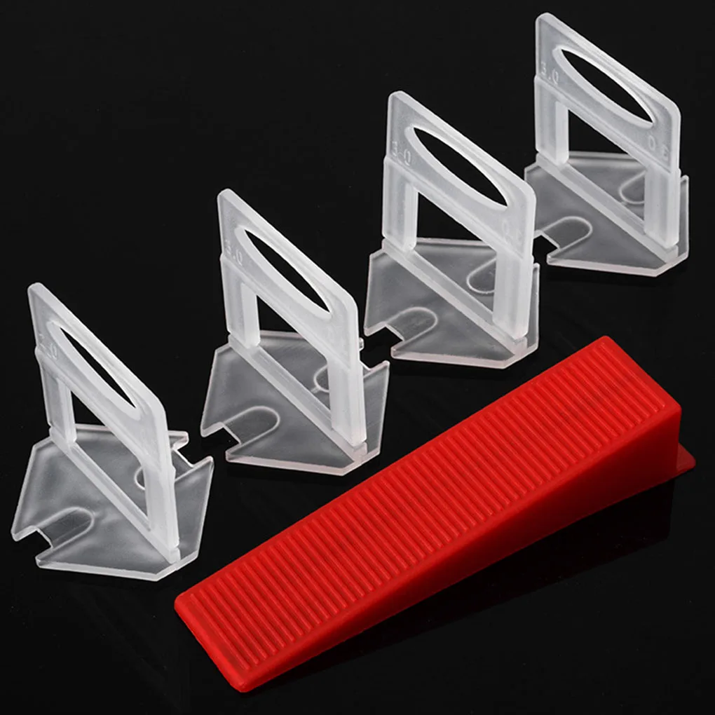 Ручные плоскогубцы одноразовые пластиковые основания 100 шт. клинья плитки локатор система выравнивания плитки монтажный инструмент