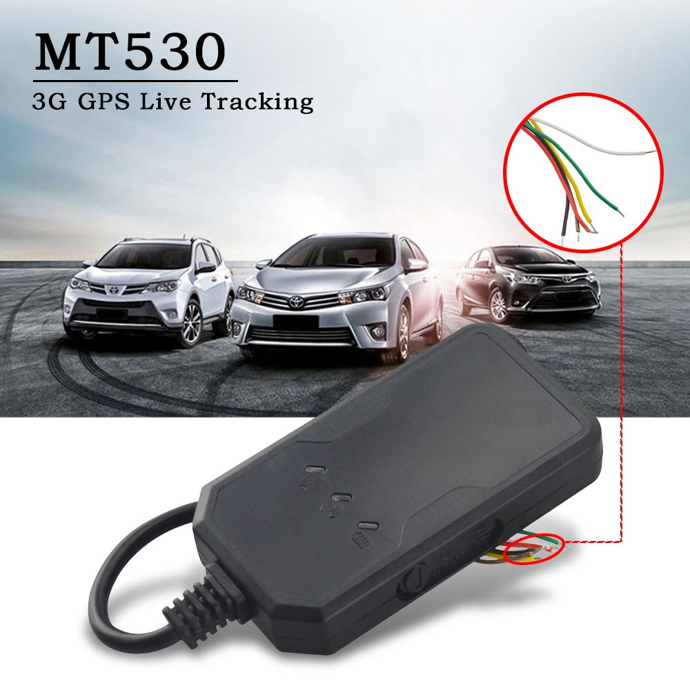 3g gps трекер MT530 отслеживание в режиме реального времени дистанционный отвод топлива отключение сигнала ACC буксируемая сигнализация Поддержка 3g WCDMA/UMTS