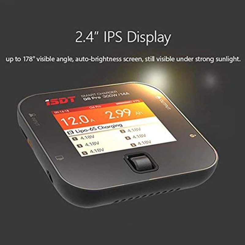 Isdt Q6 Pro Lipo зарядное устройство цифровой Battgo 300W 14A для квадрокоптера
