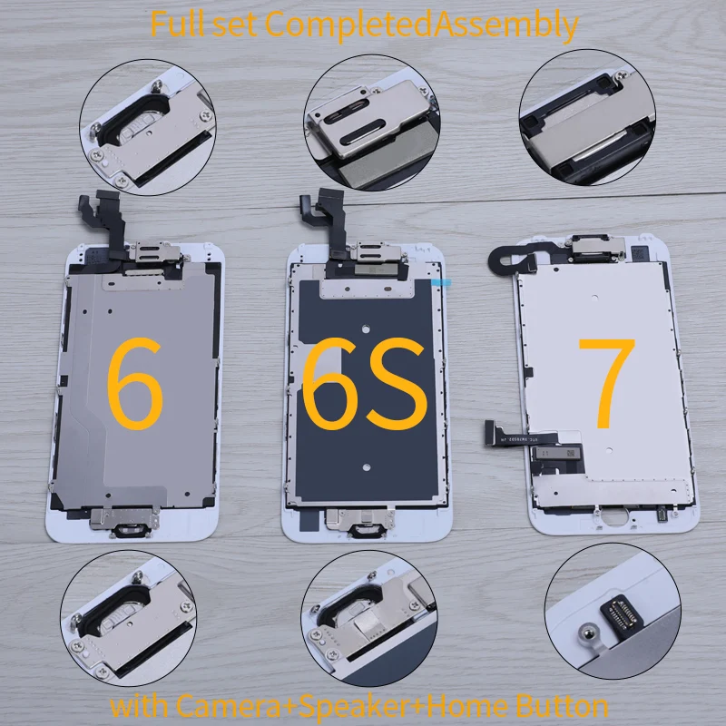 Full Assembly LCD Ecran For iPhone 7 7P 8 8P Display Replacement 3D Touch Screen Digitizer 1 Full Assembly LCD Ecran For iPhone 7 7P 8 8P Display Replacement 3D Touch Screen Digitizer 5