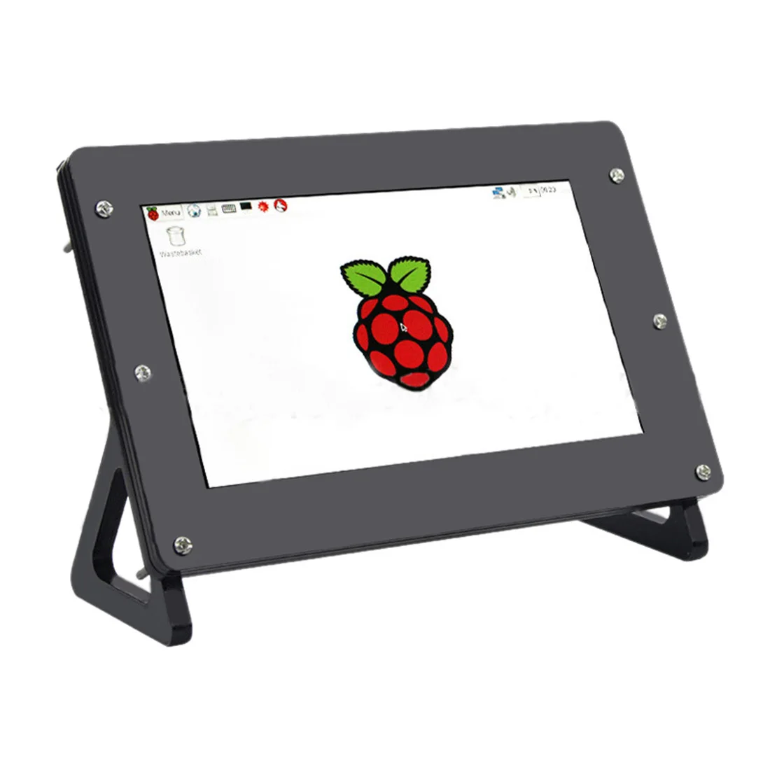 Акриловый защитный чехол для Raspberry Pi 3B+/3B/2B 7-дюймовый Разделение Экран