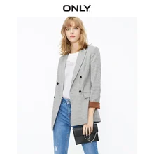 Женский Тонкий Блейзер в клетку | 119308522