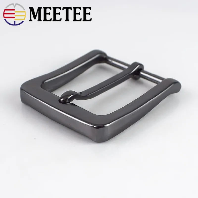 Meetee 2/5 шт ID35mm металлические пряжки ремень на голову для 33-34 мм ремень DIY Замена кожаный карандаш, Женские джинсы-карандаш Декор Аксессуары YK024
