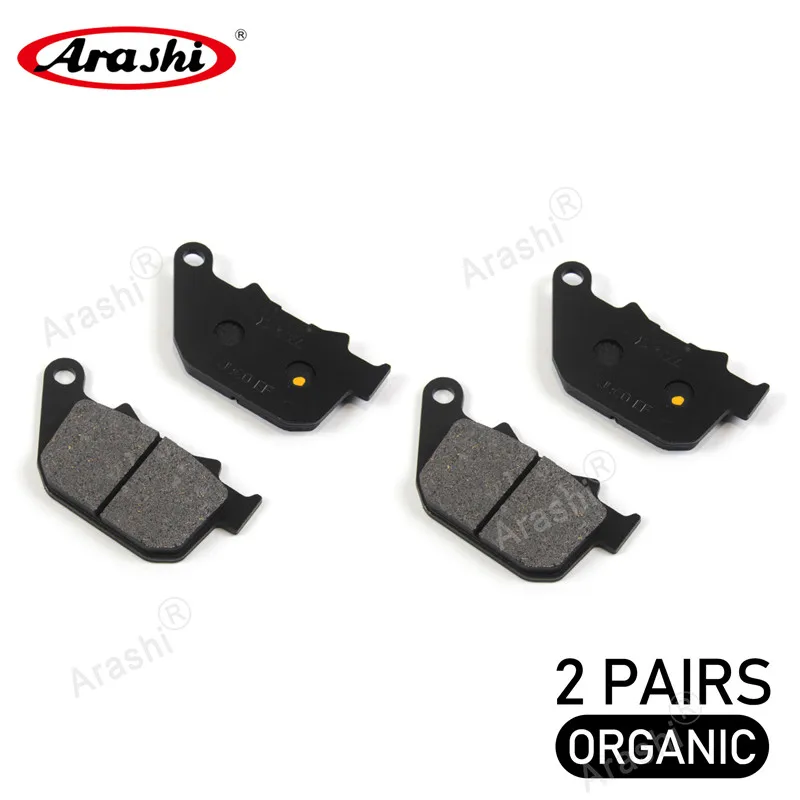 2 Pair Rear Pads Араши для HARLEY-DAVIDSON XL 883 Sportster STD 2004-2008 мотоцикл задний ДЦ тормоз роторов колодки XL 883C Sportster на заказ 04-10 - Цвет: 2 Pair Rear Pads