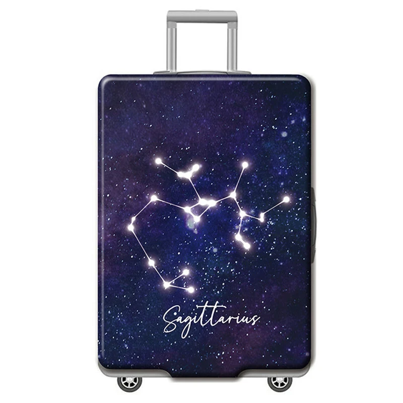 

Twelve constellations patterns Thicken Luggage Elastic Protective Covers Trolley Suitcase Case for 18-32 inch Travel Accessorie