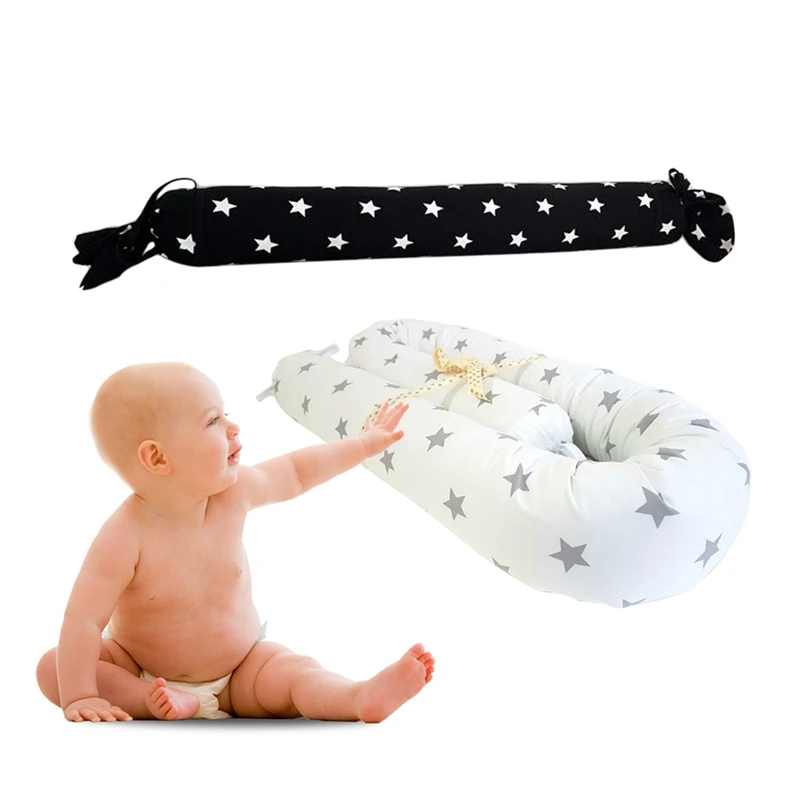 Милый карамельный бампер для детской кровати, хлопковые бамперы для новорожденных, ударные Детские подушки на кровать, детская защита для кроватки, Детские бамперы, декор для комнаты
