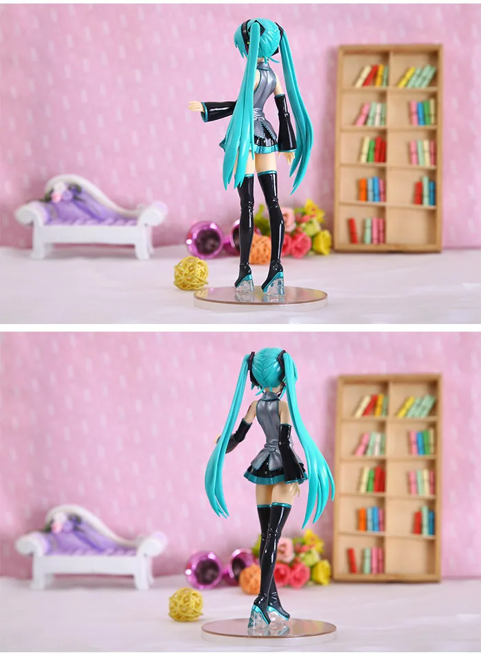 

Hatsune Miku 2015 Uniform Hatsune Stance Boxed Garage Kit Decoration Model