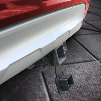 

Universal 2 Inch Trailer Hitch Cover Plug Cap Rubber Fits 2 Inch Square Connector For Toyota Ford Jeep Chevrolet Nissan