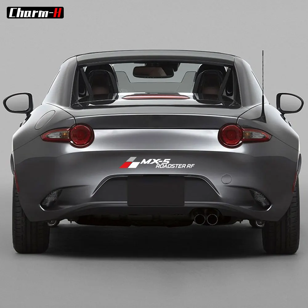 Car Styling Reflective Vinyl Door Side Window Windshield Bumper Mirror Fuel Tail Decals for Mazda MX-5 Stickers Accessories