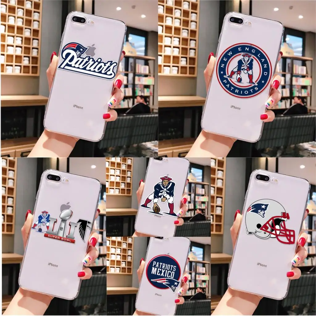 

Patriots Customer High Quality Phone Case for iPhone X XS MAX 6 6s 7 7plus 8 8Plus 5 5S SE XR 11 pro max