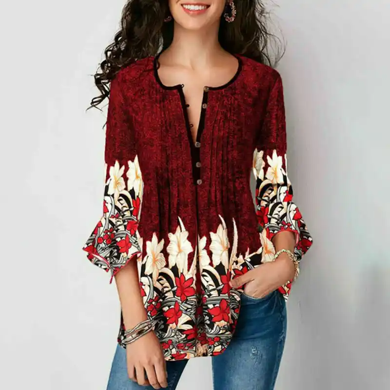 Boho tunic shirt Clearance