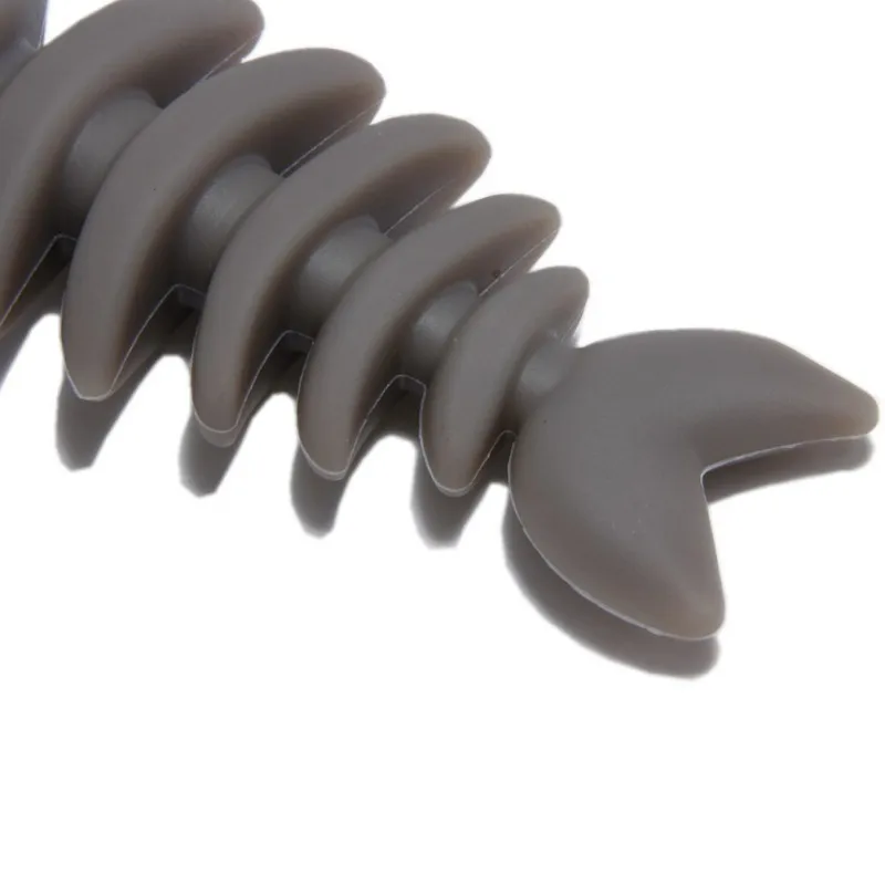 Светящаяся рыба Жевательная кость игрушки кошка силиконовая игрушка укусы устойчивы для зубов-моляров игрушка для домашних животных