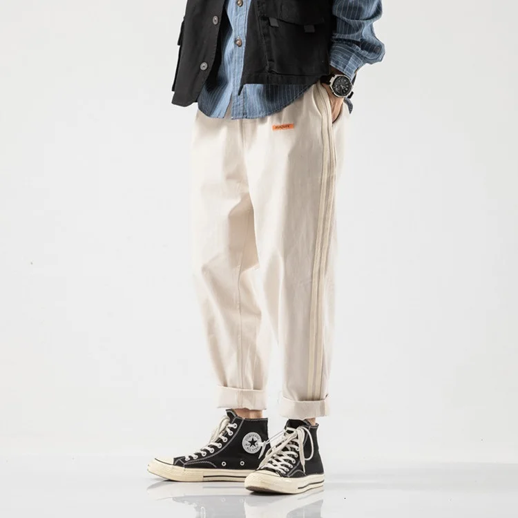 Zongke Cotton Pants Men Joggers Trousers Men Pants Streetwear Sweatpants Harem Pants Men Trousers 5XL Hip Hop Autumn New