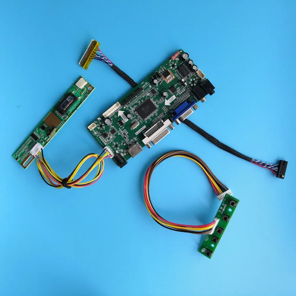Для LP133WX1(TL)(N2) 30pin LVDS плата контроллера 1 лампы экранная панель 1280X800 комплект монитора lcd DVI VGA HDMI 13,3"