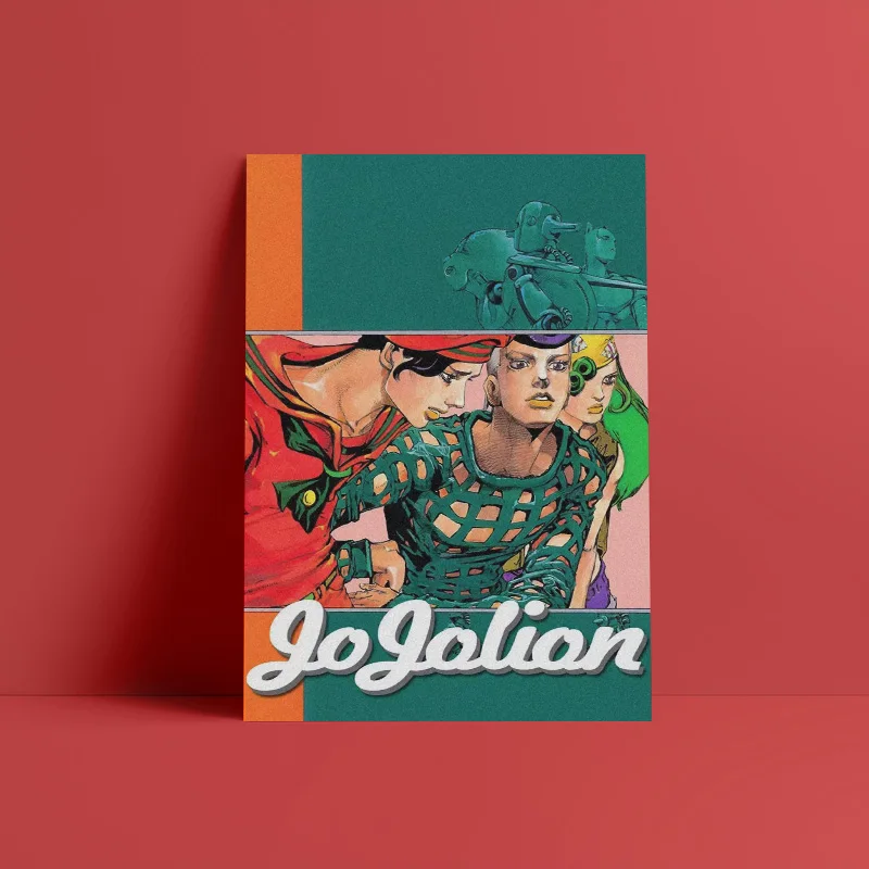 iC 352 JOJO's Part 8 jojoolion аниме настенный Арт холст украшение постеры принты для гостиной домашняя декоративная картина для спальни - Color: iC 352