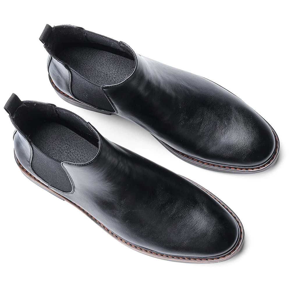 Botas Chelsea botas tamaño 40-46 2021 cómodo marca de moda botas de caminar para hombres # KD5232