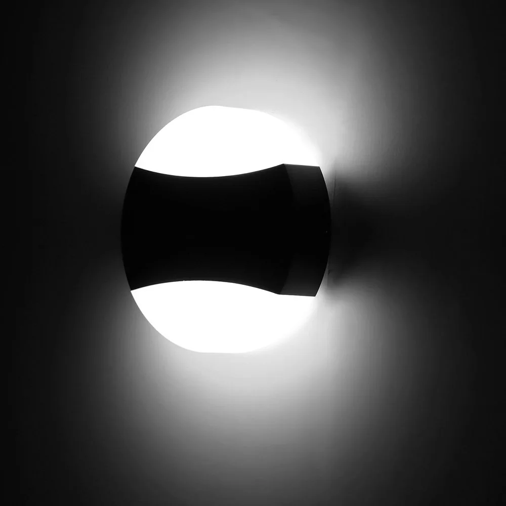 12 Вт наружный настенный светильник Наружное освещение в стиле модерн балкон IP65 Водонепроницаемый Buitenverlichting настенный светильник для сада AC 85-265V