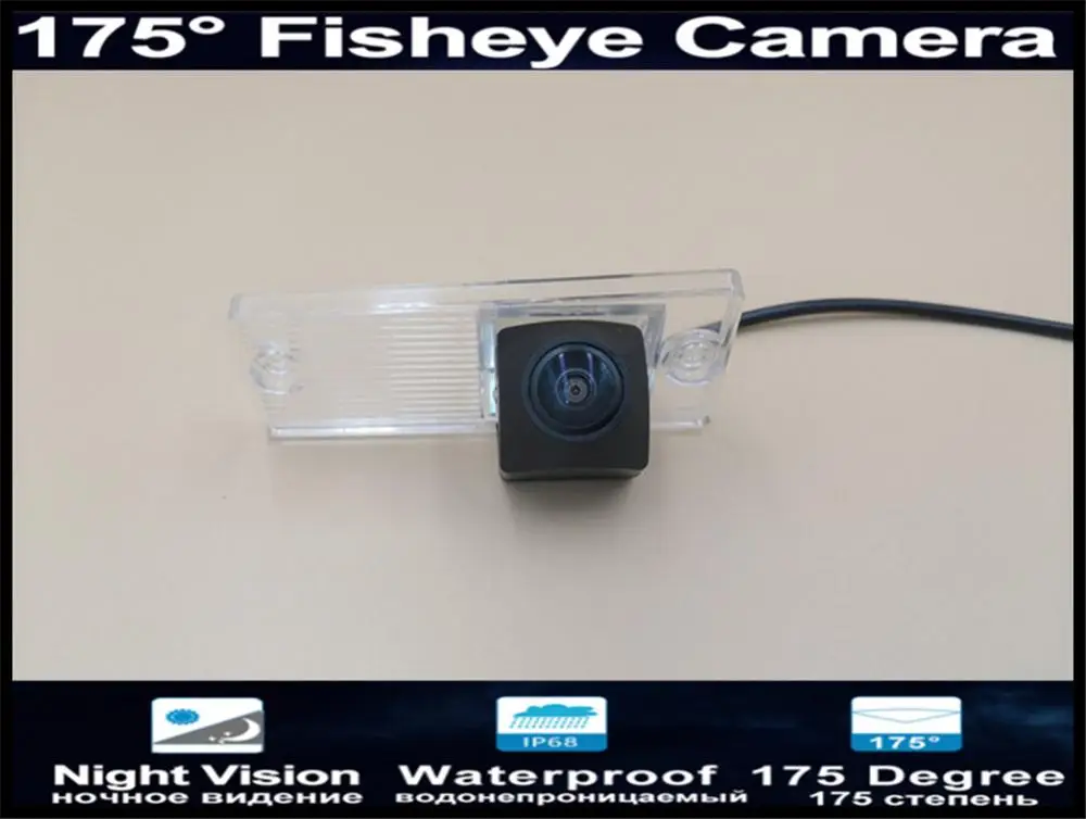 camera only 1080P MCCD 175 градусов рыбий глаз камера заднего вида для Kia Cerato RIO 2004 2005 2006 2007 2008 2009 2010 2012 Камера заднего вида - Название цвета: camera only