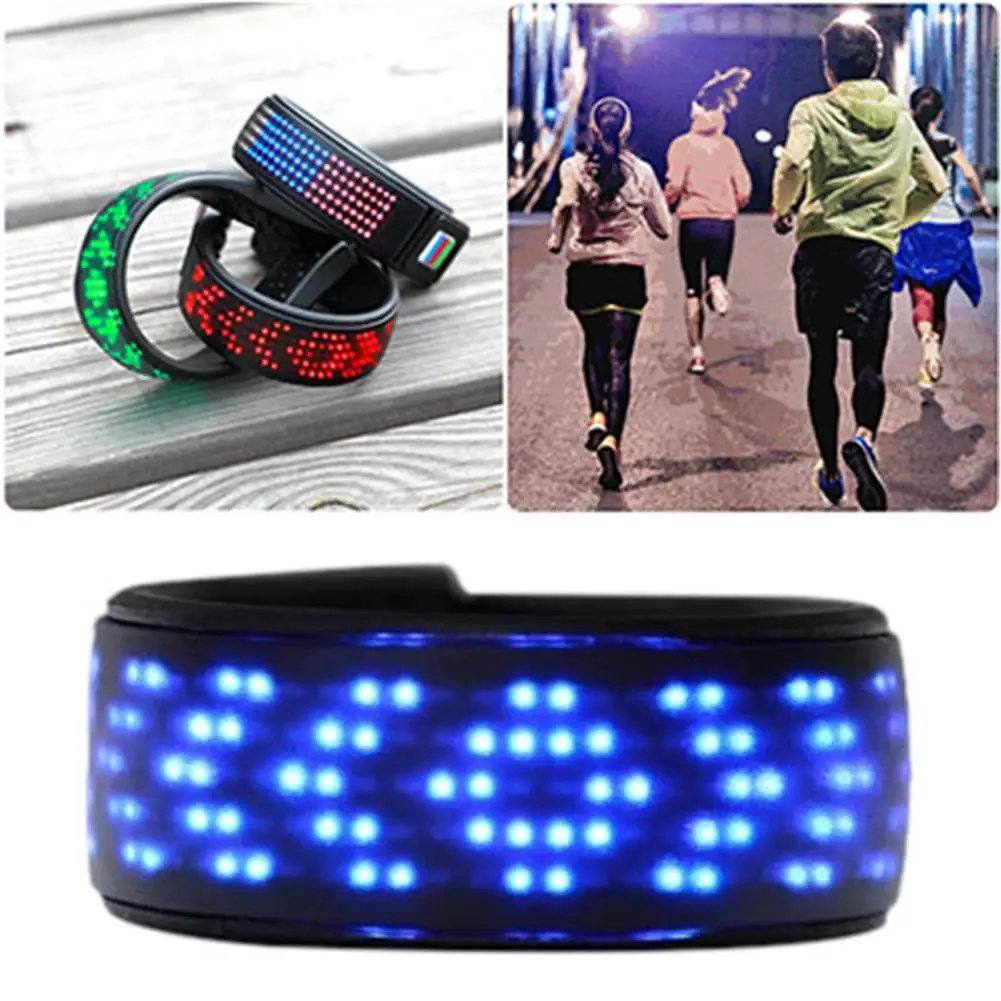 Светодиодная обувь с зажимом, usb-зарядка, для ночного бега, изменение цвета, RGB, стробоскоп, безопасная клипса для бега, бега, прогулок, езды на велосипеде