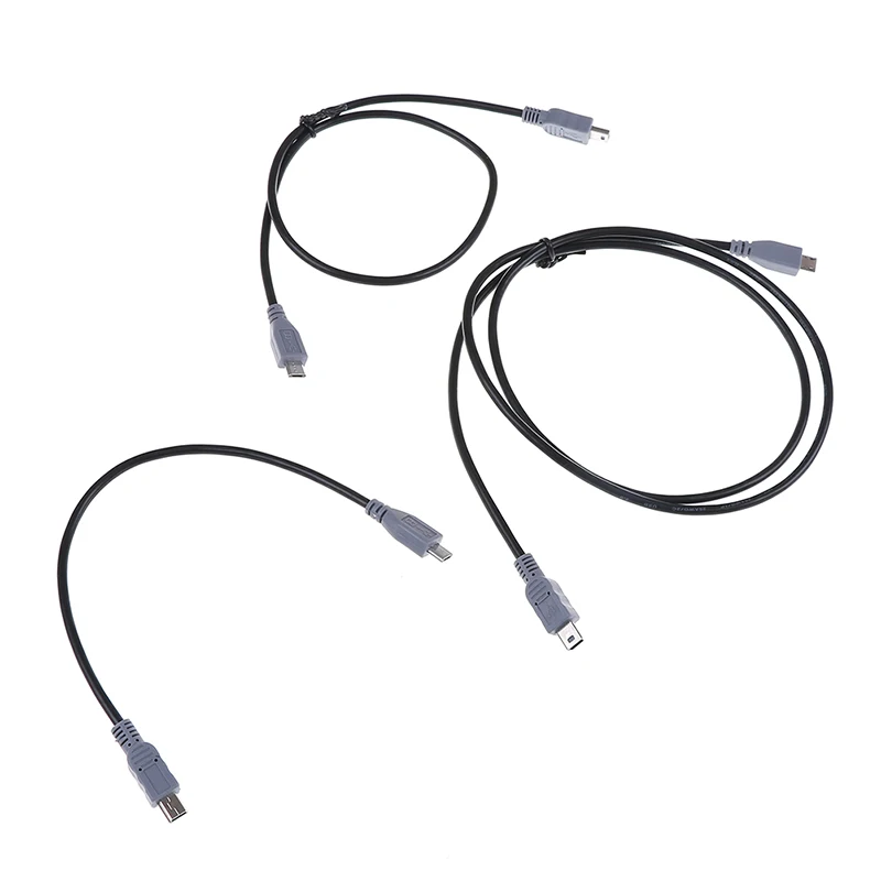 1 шт. мини-usb type C 3,1 штекер для micro usb 5 Pin B штекер конвертер OTG адаптер Ведущий кабель для передачи данных для мобильного Macbook