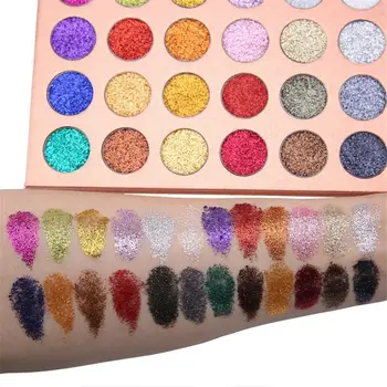 

24 Colors Shimmer Eyeshadow Pallete Diamond Glitter Powder Foiled Matte Eye Shadow Palette Single Makeup Set