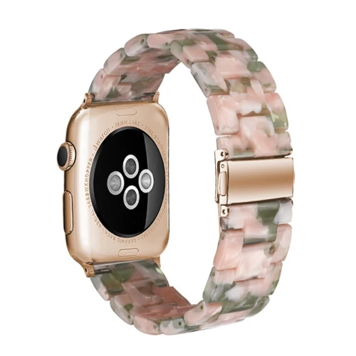 3 Резиновый ремешок для apple watch band 44 мм 40 мм, 42 мм, 38 мм, версия наручных часов iwatch серии 5/4/3/2/1 браслет Нержавеющая сталь пряжкой ремешок для часов - Цвет ремешка: 3