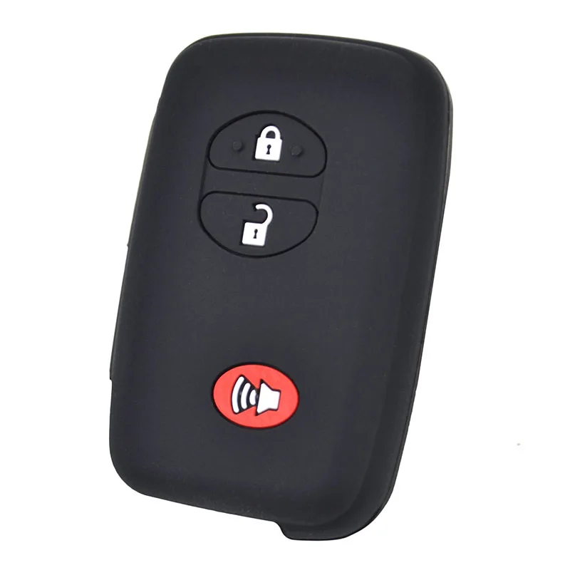 Для Toyota Landcruiser Avalon Camry Corolla 4runner Prius RAV4 Venza силиконовый пульт дистанционного ключа чехол Fob чехол 2008