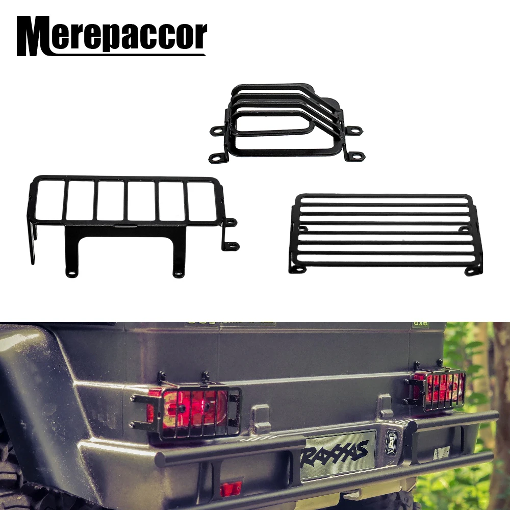 MetalSidelightcoverTaillampcoverHeadlightcoverProtectiveShellforTRAXXASTRX4G500.jpg