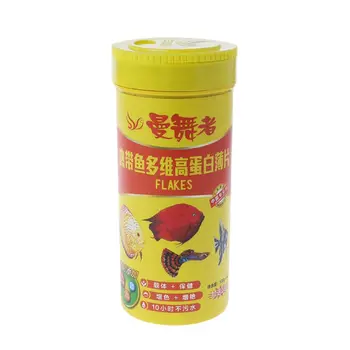 

Fish Flakes For Tropical Fish Marine Ornamental Aquarium Fish Foods Feeing 110g Drop Ship Support
