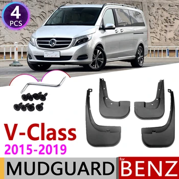 

Mudflap for Mercedes Benz V Class V260 Vito Viano 2015~2019 W447 Fender Mud Guard Splash Flap Mudguards 2016 2017 2018