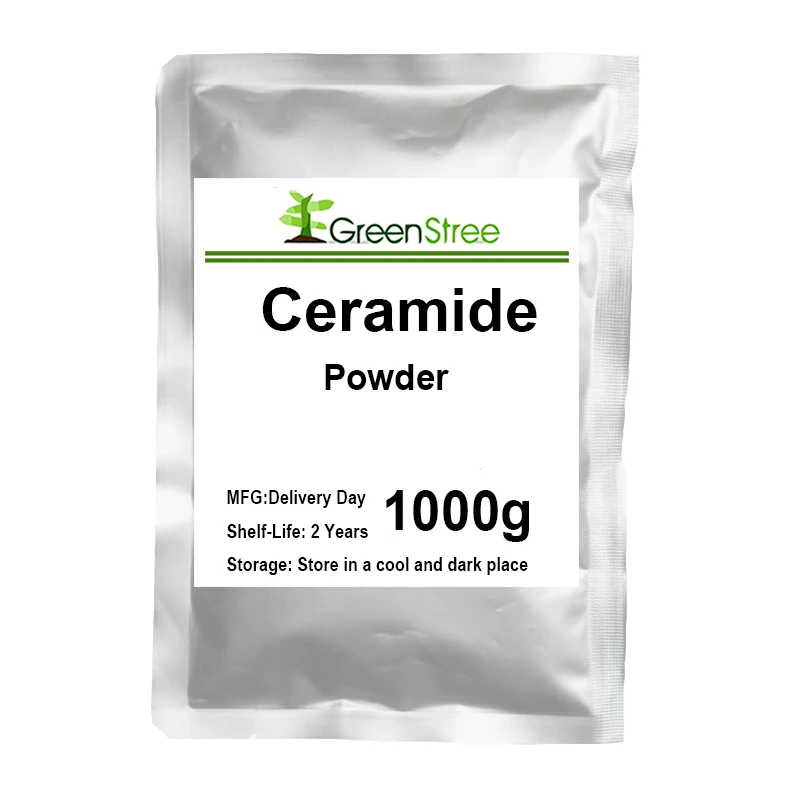 

Top Grade Ceramide Powder, Rice Bran Extract,Delicate Skin,Cosmetic Raw, Anti Aging , Replenishes Water, Smooth