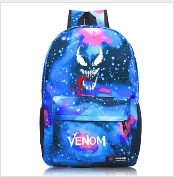 

Luminous Venom Backpack School Bags Students Boys Girls Book Rucksack Fashion New Pattern Mochila for Men Teens