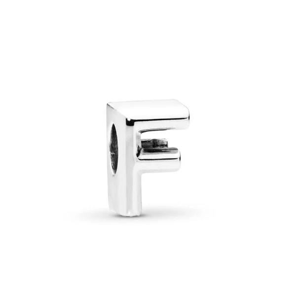 style 14 Простой стиль, Винтажные бусины из сплава 26 букв, подходят к оригиналу Pandora, подвески для женщин, подарок на день рождения, ювелирные изделия ручной работы - Цвет: style 14