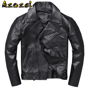 

Luxury Aviation Sheepskin Jacket For Men Genuine Leather Dress Suit Jacket Coat Male Plus Size 5XL Spring Man Clothes Brand A938