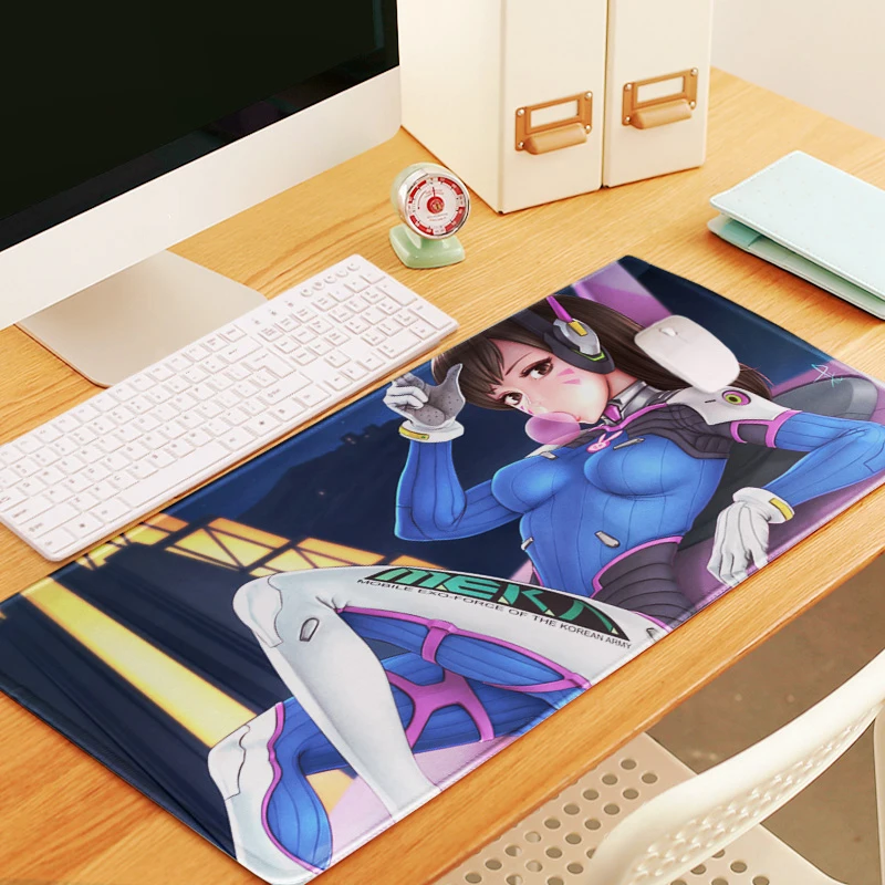 Игровой коврик для мыши OW D.va Genji игровой Dva Эргономичный резиновый реквизит