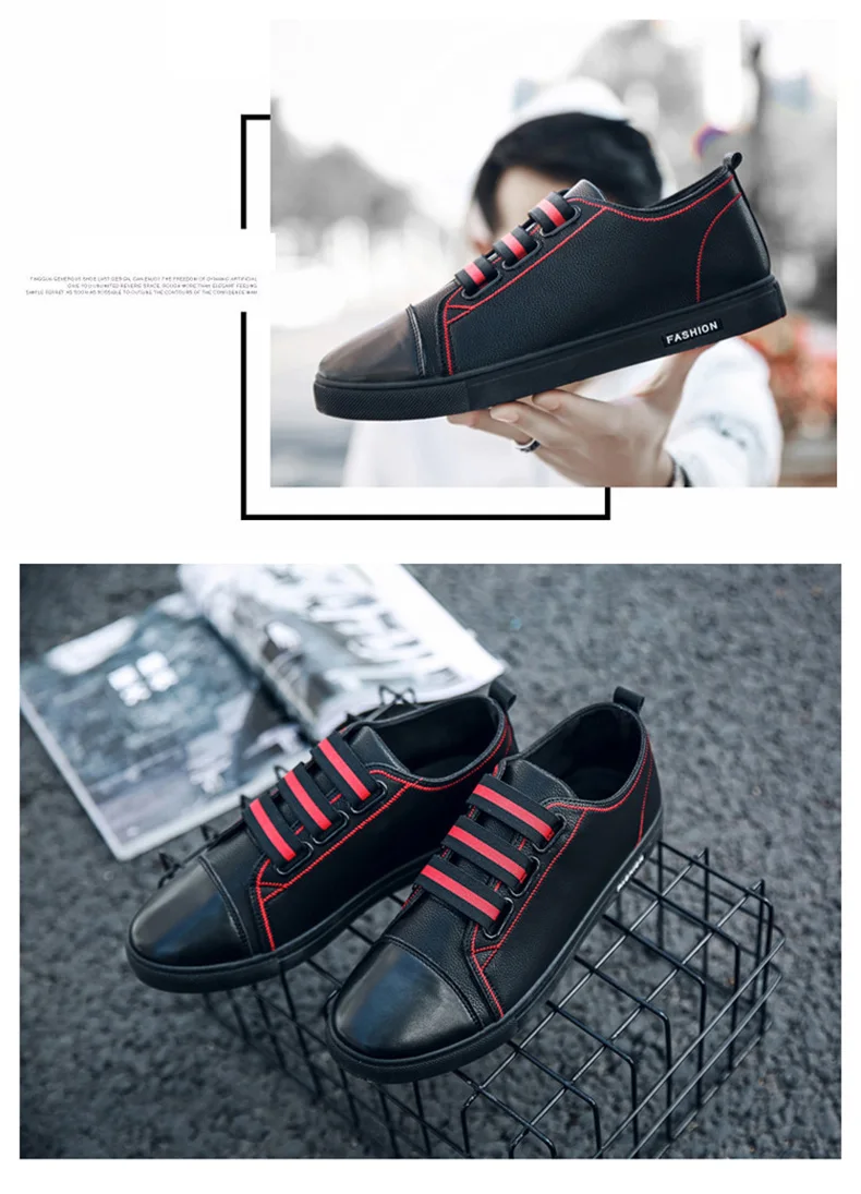 GRITION Men Outdoor Skateboarding Shoes Flat Elastic Band Sneakers Summer Trekking Comfy Casual Footwear New Arrival Shoes