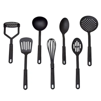 

7 Piece Home Kitchen Sets Cooking Tools Nylon Spatula Spoon Utensils Cookware Colander Spatula Spoon Tools Cooking Set