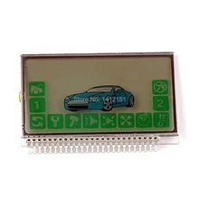 A92 a94 display lcd para russo sistema de alarme carro em dois sentidos starline a92 a94 lcd chaveiro controle remoto chave fob